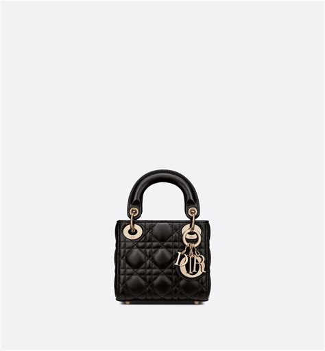 dior micro bag lady|lady dior micro bag price.